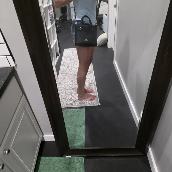 Coach Black Leather Handbag - Picture 5 of 5